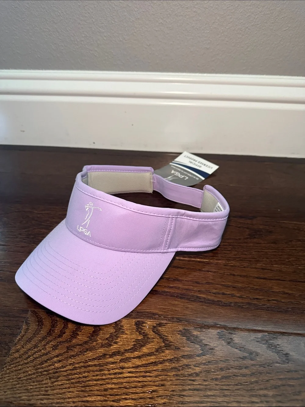 Kids Lavender Golf Visor with Embroidered Logo